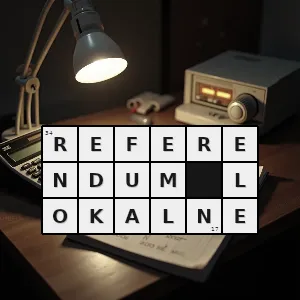 Hasło krzyżówkowe rodzaj referendum w którym decyzje odwołanie organu stanowiącego jednostki inne ważne kwestie z zakresu spraw społecznych gospodarczych i kulturalnych łączących wspólnotę podejmowane są przez mi - referendum lokalne – rozwiązanie, synonimy, podpowiedzi i definicje krzyżówkowe